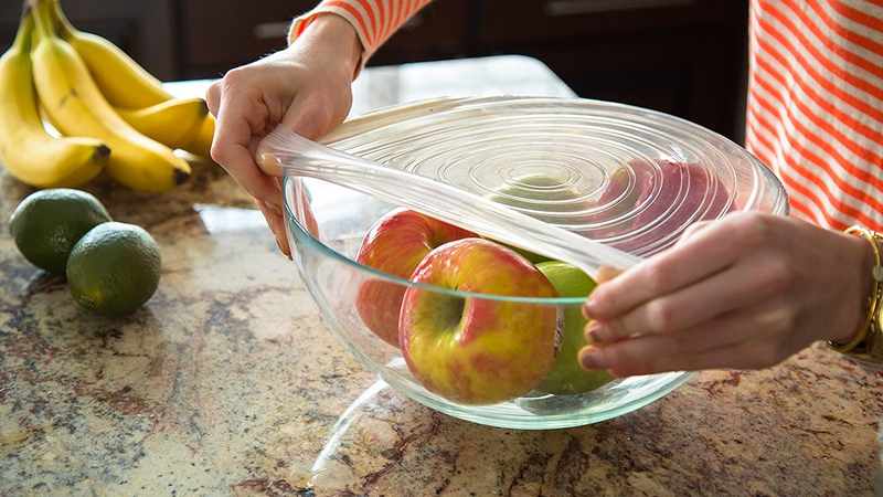 Silicone Stretch Lids, 7 pack, $14